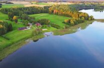 Santuokos ceremonija prie ežero viloje „Pas Šestoką“